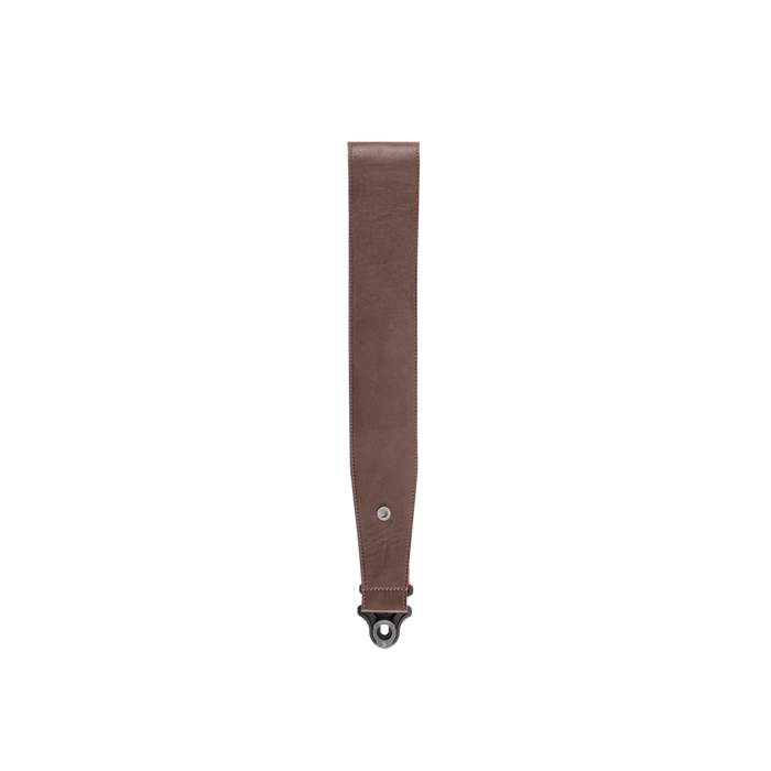 D'Addario Comfort Leather Auto Lock Guitar Strap - Brown