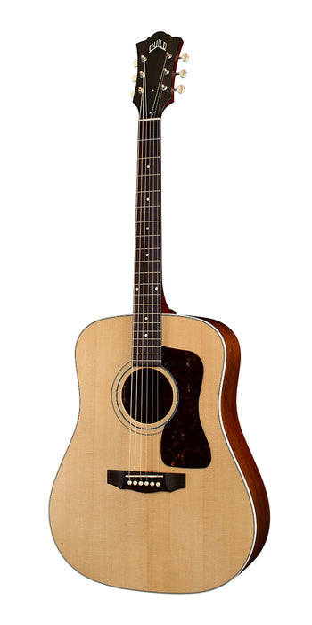 Guild D40E STD NAT WC - Dreadnought Acoustic-Electric Guitar with L.R. Baggs Element VTC Electronics w/Case, Natural