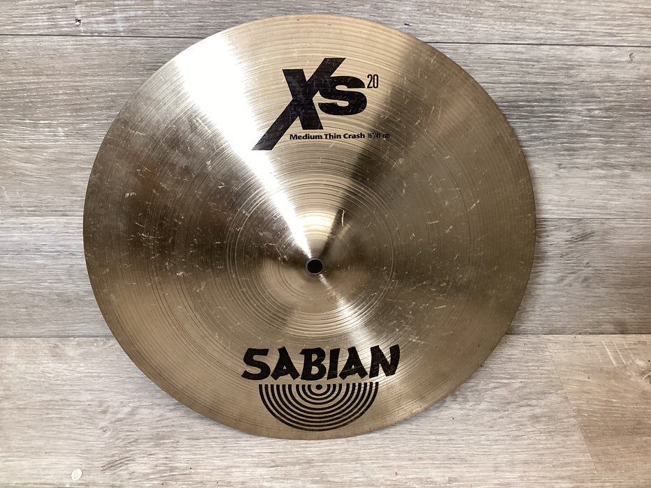 Sabian Medium Thin-Crash 16" XS20 - Used