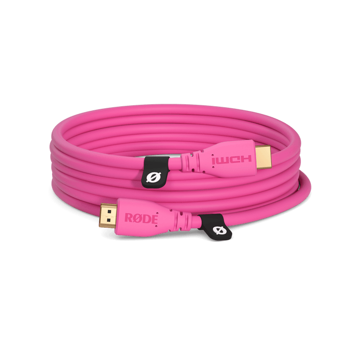 Rode HDMI Cable 10', Pink