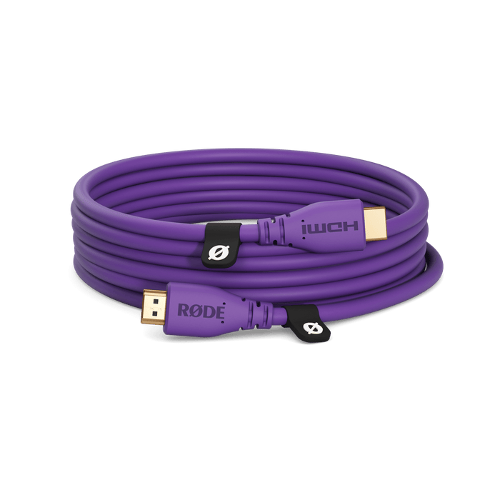 Rode HDMI Cable 10', Purple