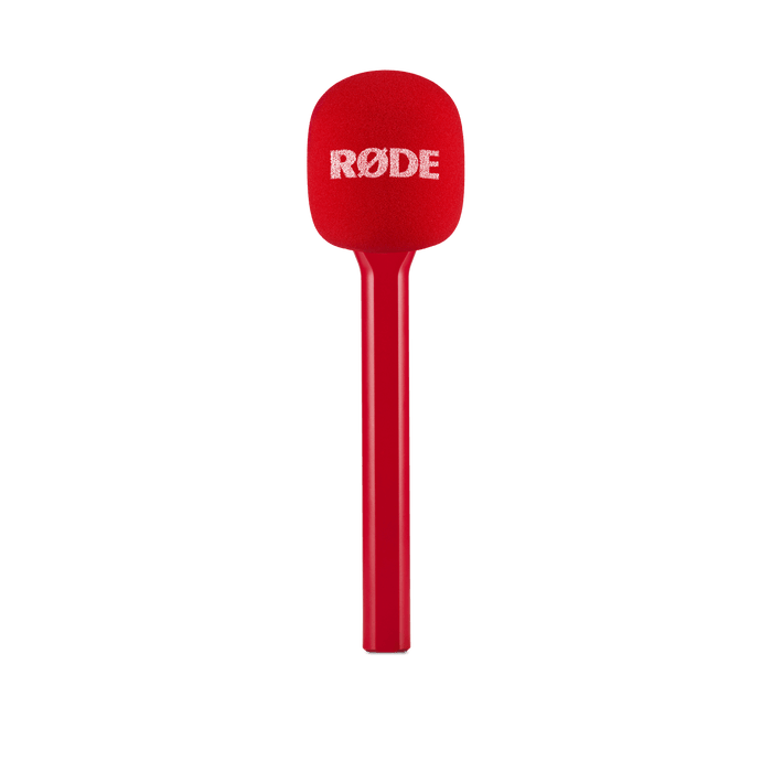 Rode Interview GO Handheld Adaptor for Wireless GO, Red