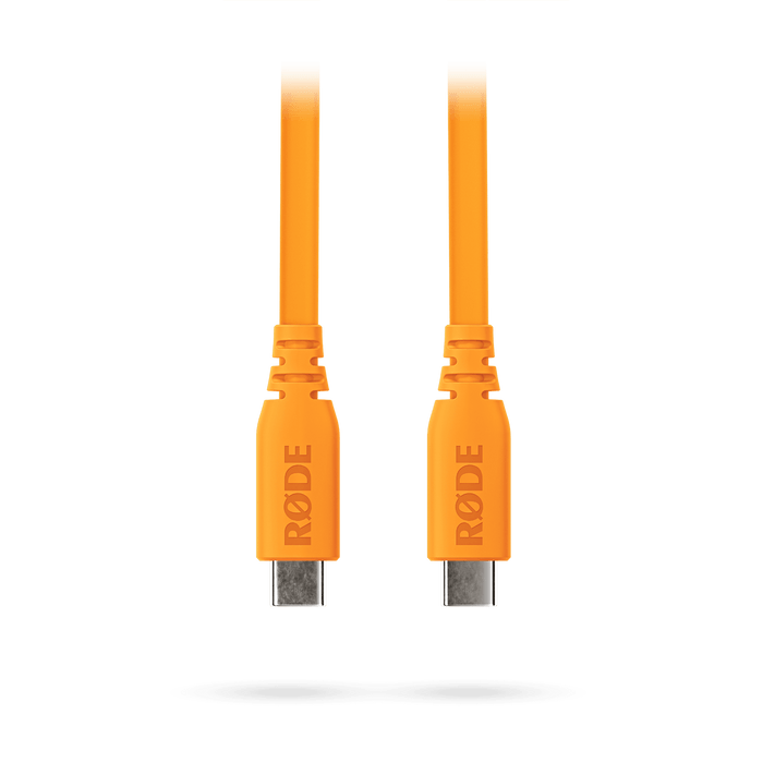 Rode USB-C to USB-C cable 3', Orange