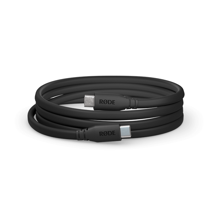 Rode USB-C to USB-C cable 3', Black