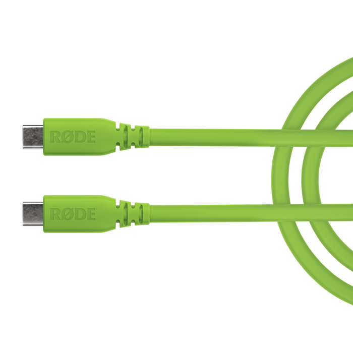 Rode USB-C to USB-C cable 3', Green