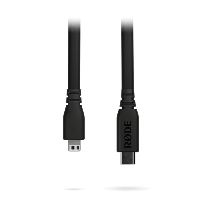 Rode USB-C to Lightning Cable 3', Black