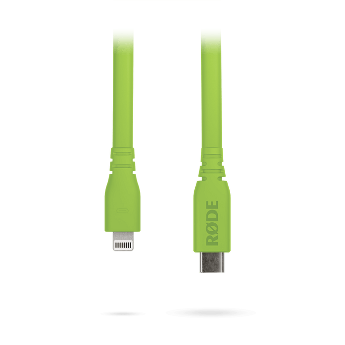 Rode USB-C to Lightning Cable 3', Green