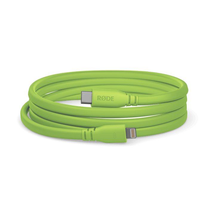 Rode USB-C to Lightning Cable 3', Green