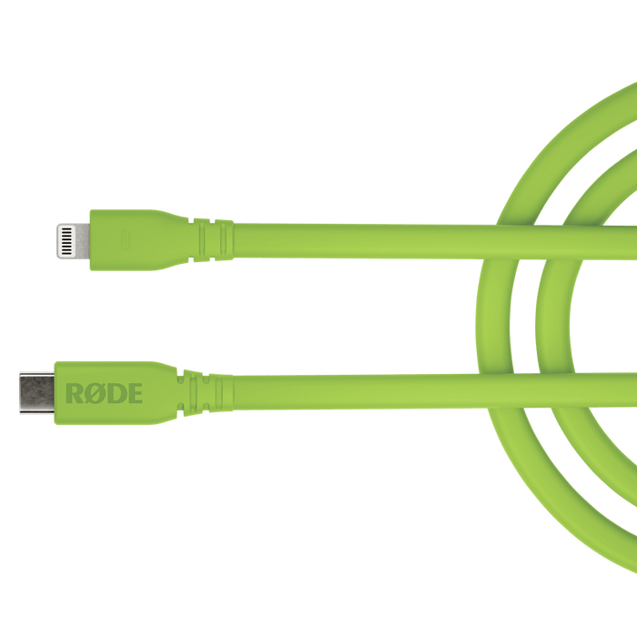 Rode USB-C to Lightning Cable 3', Green