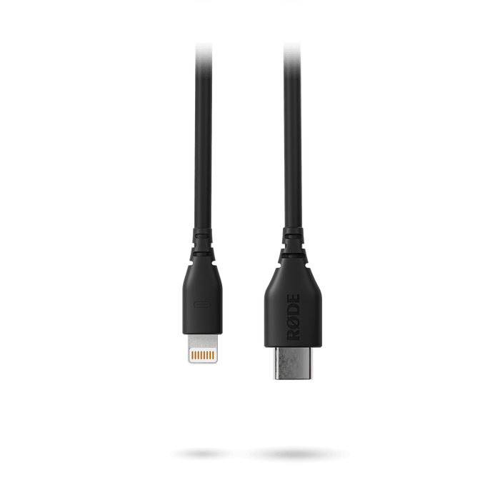 Rode USB-C to Lightning Cable 1', Black