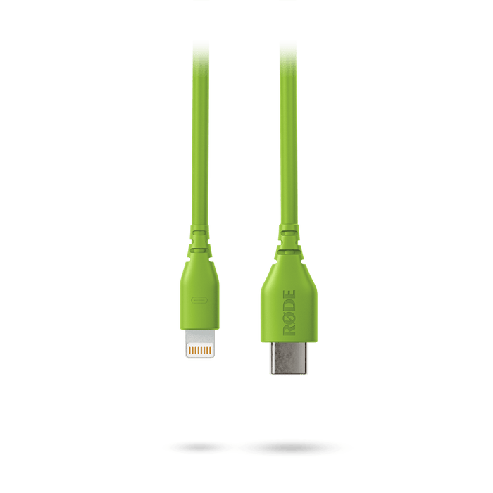 Rode USB-C to Lightning Cable 1', Green