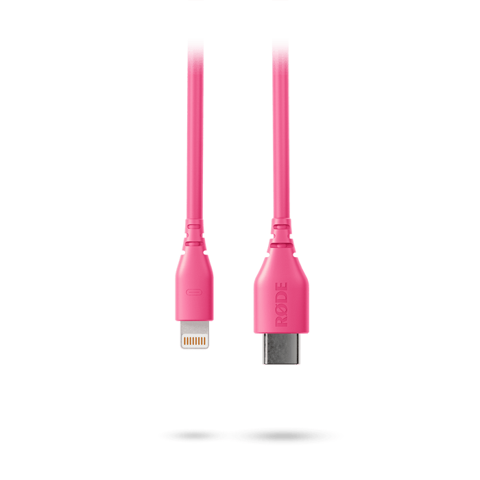 Rode USB-C to Lightning Cable 1', Pink