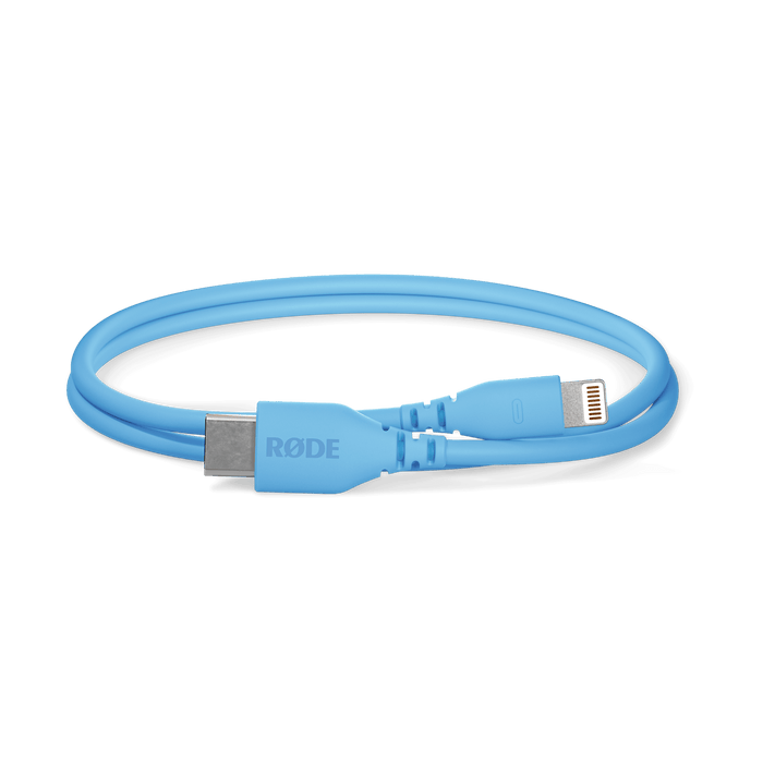 Rode USB-C to Lightning Cable 1', Blue