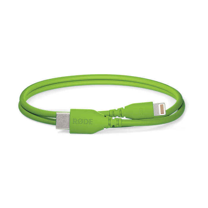 Rode USB-C to Lightning Cable 1', Green