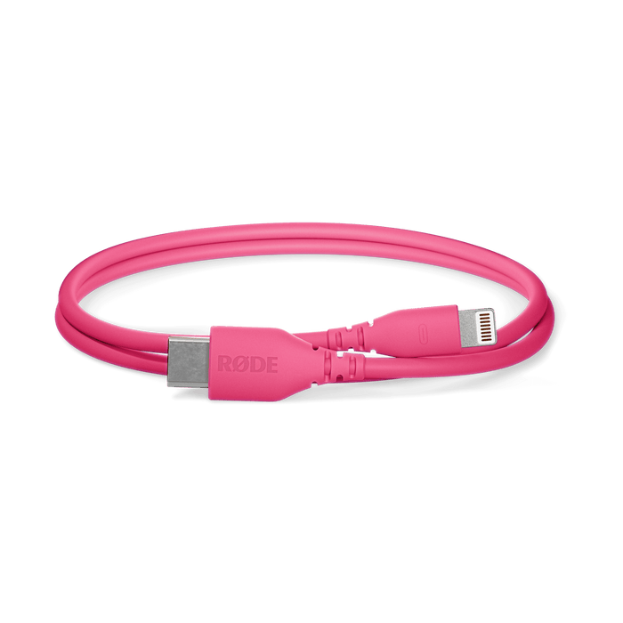 Rode USB-C to Lightning Cable 1', Pink