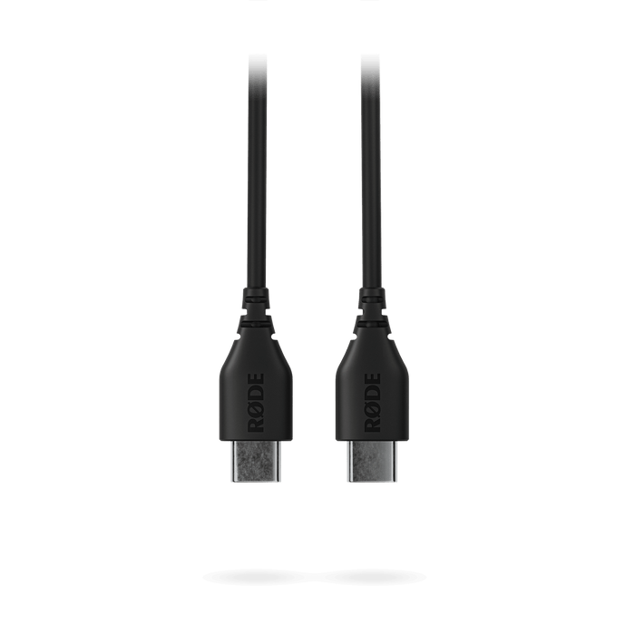 Rode USB-C to USB-C Cable 1', Black