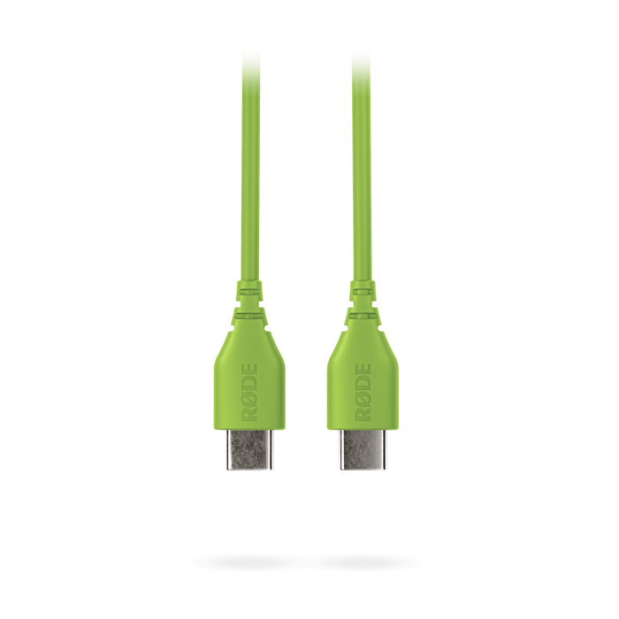 Rode USB-C to USB-C Cable 1', Green