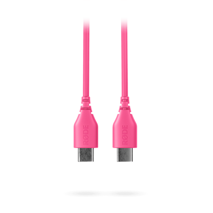 Rode USB-C to USB-C Cable 1', Pink