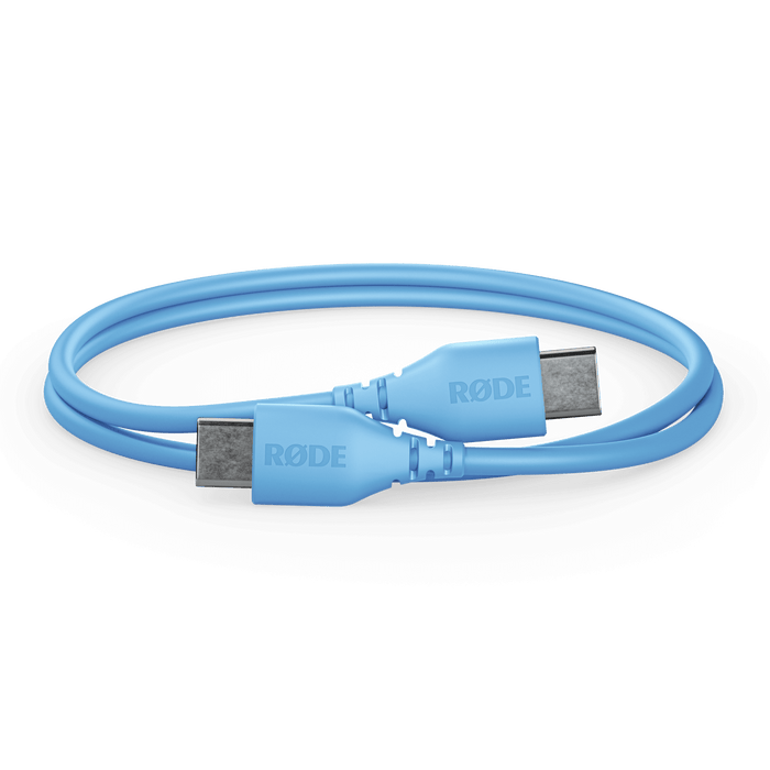 Rode USB-C to USB-C Cable 1', Blue