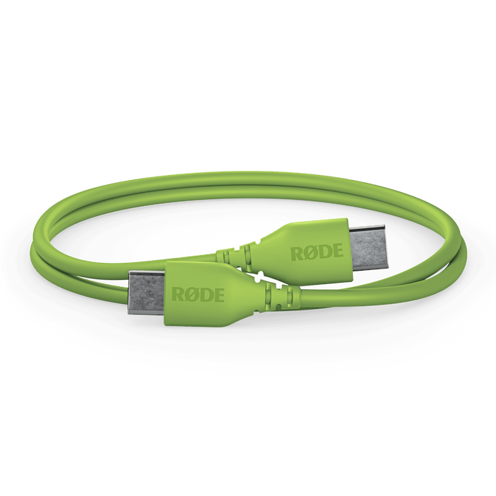 Rode USB-C to USB-C Cable 1', Green