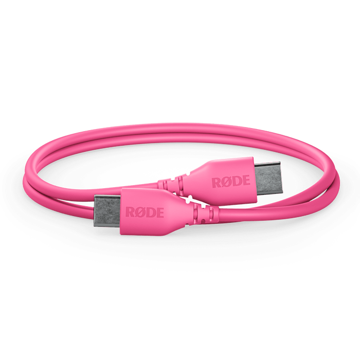 Rode USB-C to USB-C Cable 1', Pink