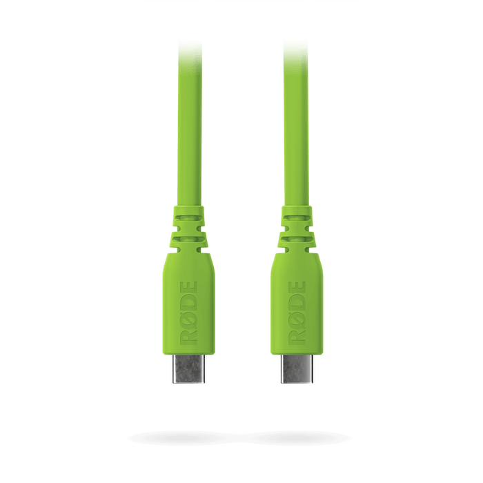 Rode SuperSpeed USB-C to USB-C Cable 6', Green