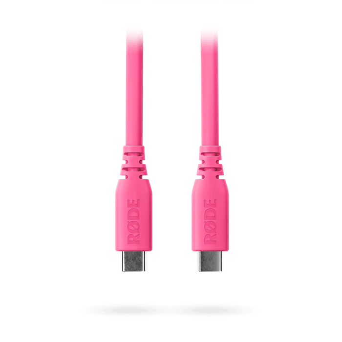 Rode SuperSpeed USB-C to USB-C Cable 6', Pink