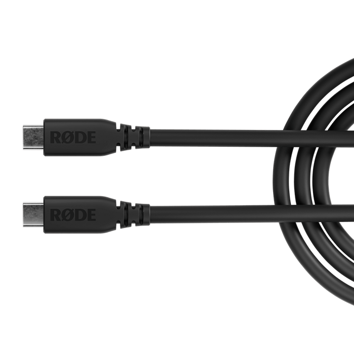 Rode SuperSpeed USB-C to USB-C Cable 6', Black