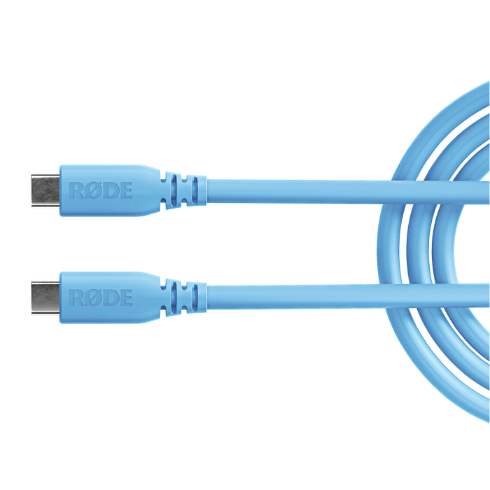 Rode SuperSpeed USB-C to USB-C Cable 6', Blue