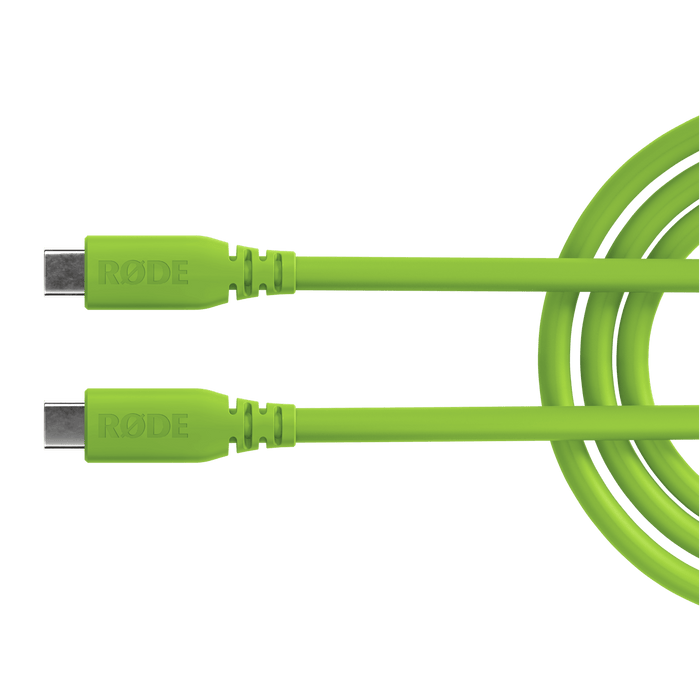 Rode SuperSpeed USB-C to USB-C Cable 6', Green