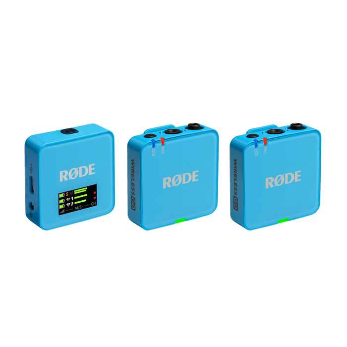 Rode Wireless GO Gen III Compact Wireless Microphone System, Blue