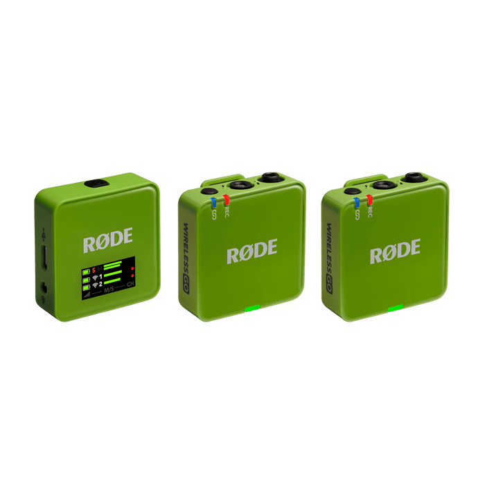 Rode Wireless GO Gen III Compact Wireless Microphone System, Green