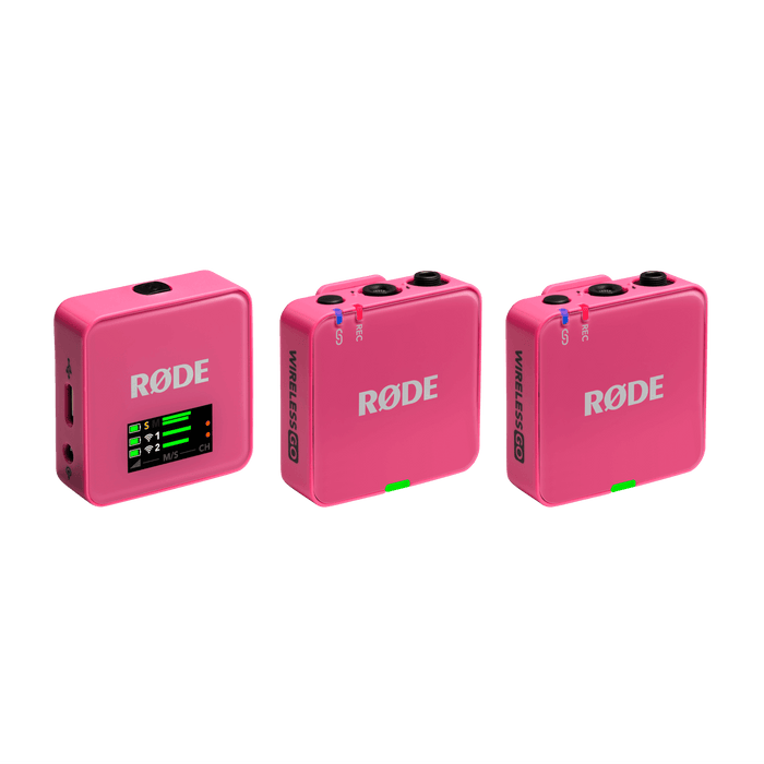 Rode Wireless GO Gen III Compact Wireless Microphone System, Pink