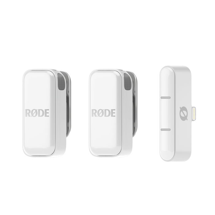 Rode Wireless Micro Lightning, White