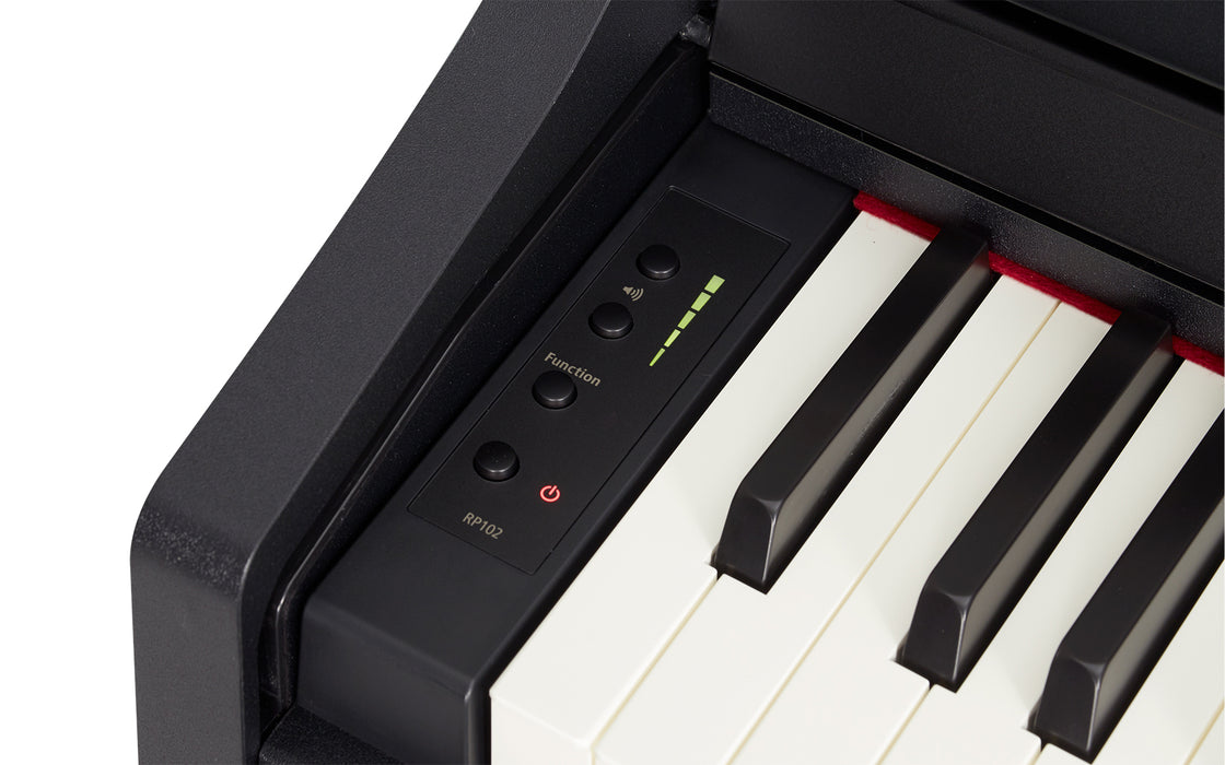 Roland RP102-BK Digital Piano - Black - Demo