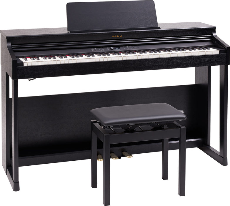 Roland RP701 Digital Piano - Contemporary Black - Demo