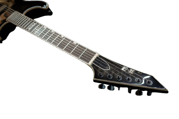 ESP E-II M-I NT QM, See-through Black Sunburst