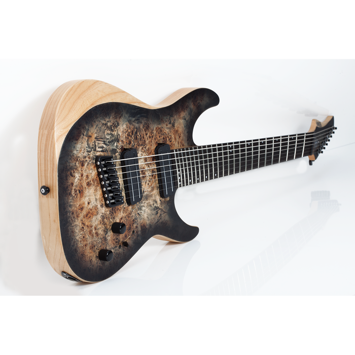 Schecter Reaper-7 Multi-Scale Charcoalcoal Burst