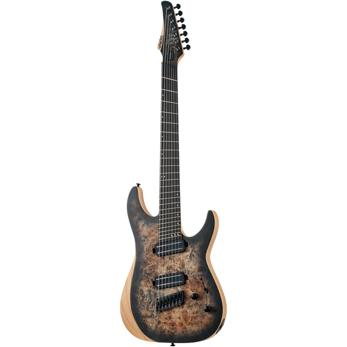 Schecter Reaper-7 Multi-Scale Charcoalcoal Burst