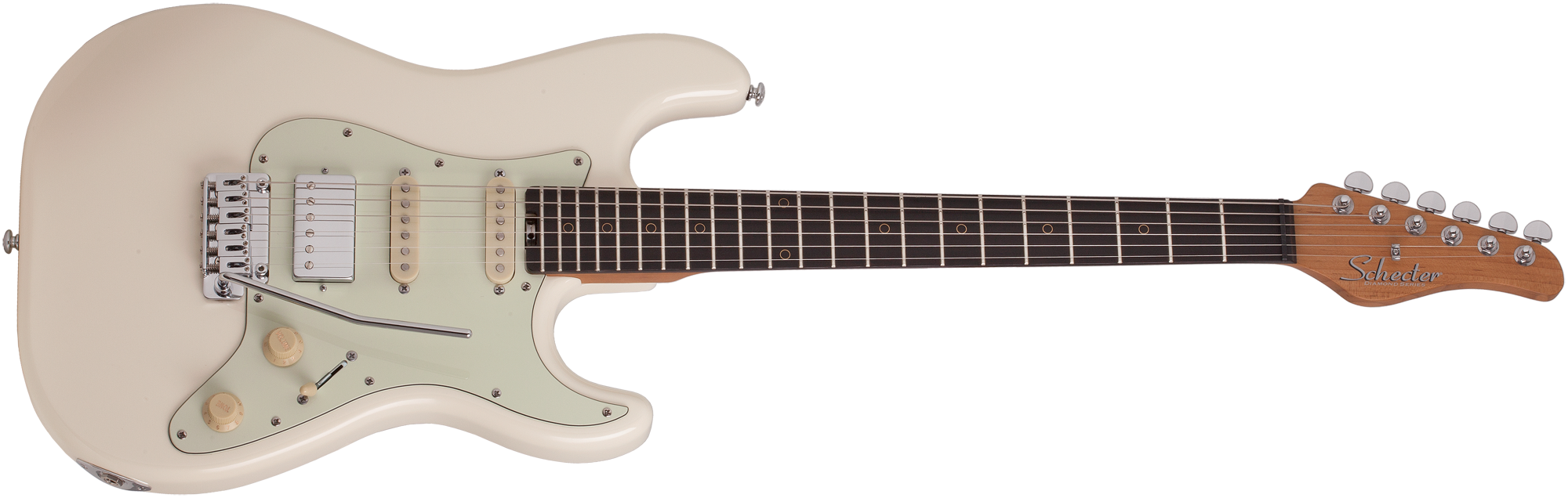 Schecter Nick Johnston Trad-HSS Atomic Snow