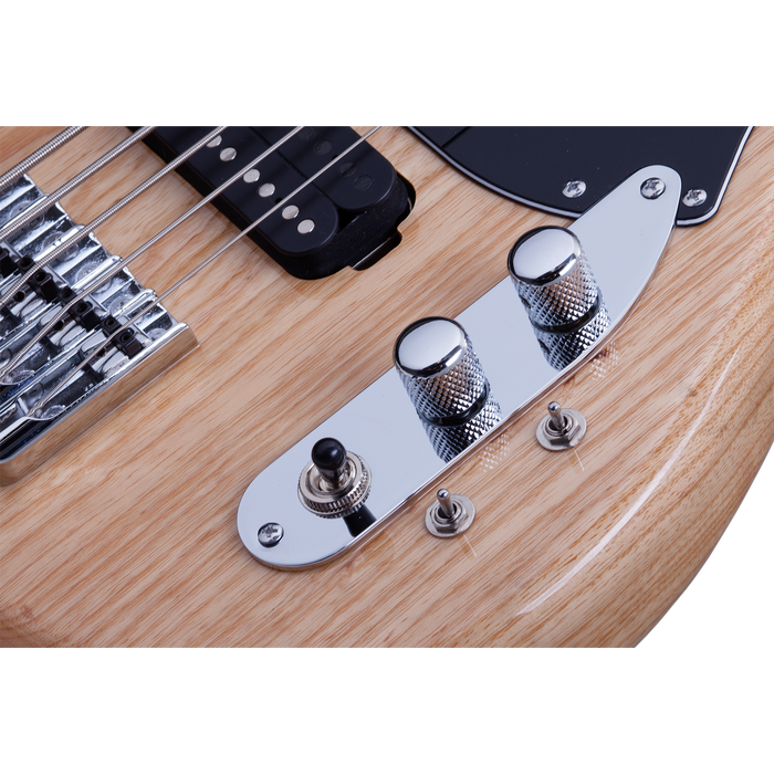 Schecter CV-5 Electric Bass, Gloss Natural