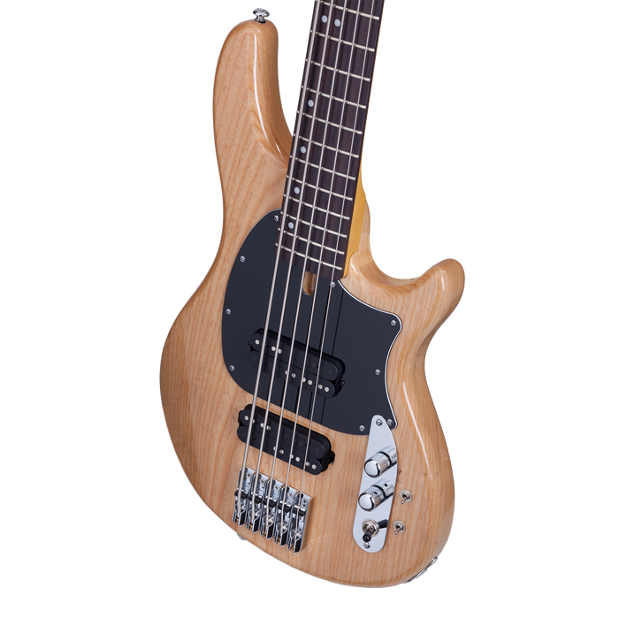 Schecter CV-5 Electric Bass, Gloss Natural