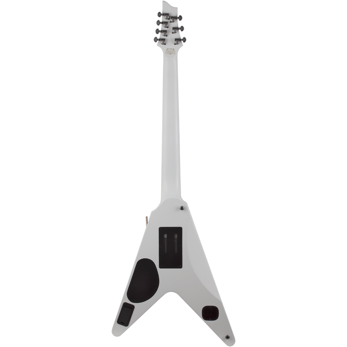 Schecter V-7 Fr Randy Weitzel Ouija Satin White