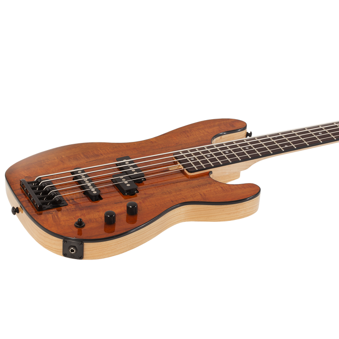 Schecter Schecter Michael Anthony 5-String Electric Bass, Gloss Natural