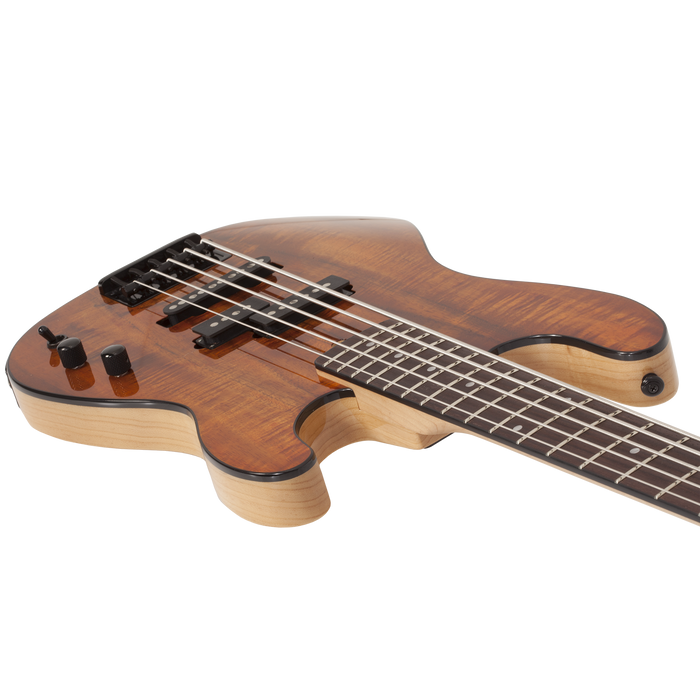 Schecter Schecter Michael Anthony 5-String Electric Bass, Gloss Natural