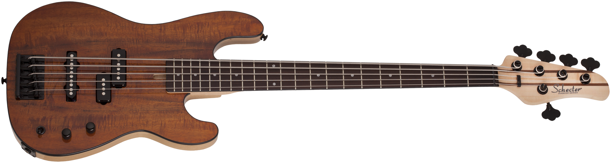 Schecter Schecter Michael Anthony 5-String Electric Bass, Gloss Natural