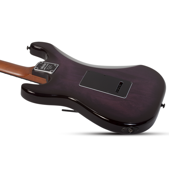 Schecter Traditional Pro Ebony Transparent Purple Burst