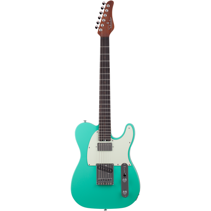 Schecter Nick Johnston Pt-Usa "Wembley" Teal Met w/Case