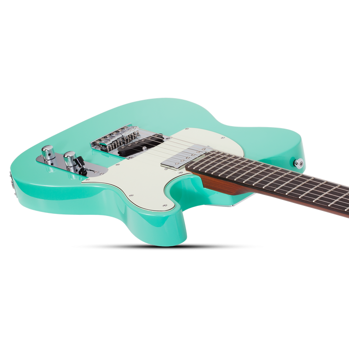 Schecter Nick Johnston Pt-Usa "Wembley" Teal Met w/Case