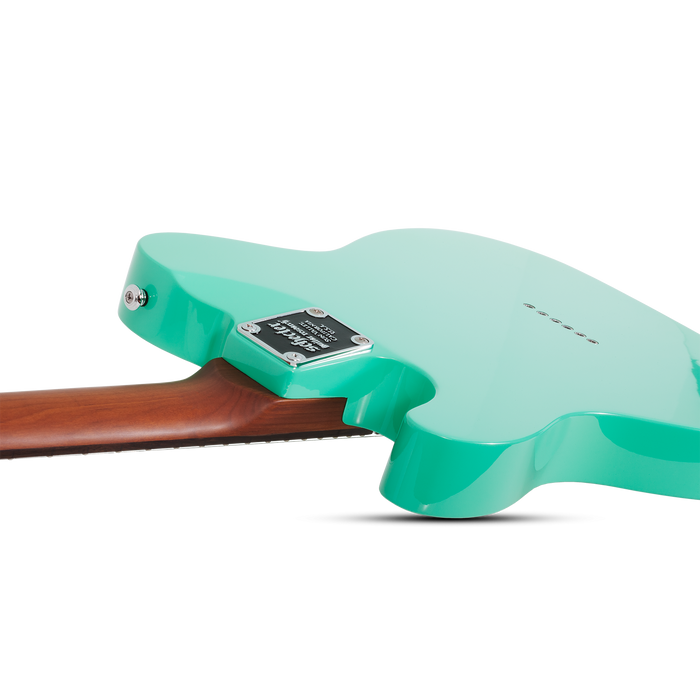 Schecter Nick Johnston Pt-Usa "Wembley" Teal Met w/Case